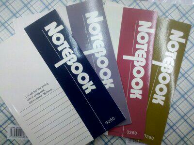 A5 40 Soft Code Notebook Notebook Notebook
