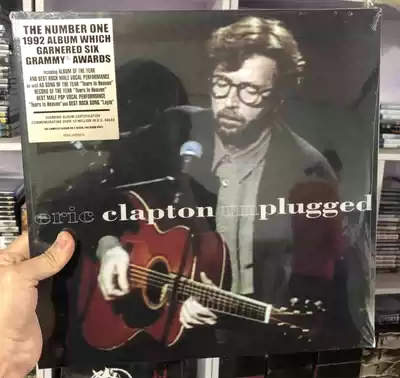 Spot Vinyl Record Eric Clapton Unplugged Unplugged Live Deluxe Edition 2LP