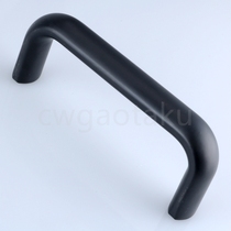 Aluminum handle 114 industrial toolbox handle machine tool chassis black U-shaped handle alloy rust prevention