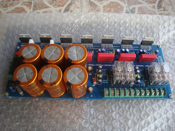 Boutique fever 5 1 pure rear stage TDA7293 six-channel power amplifier tone board special offer