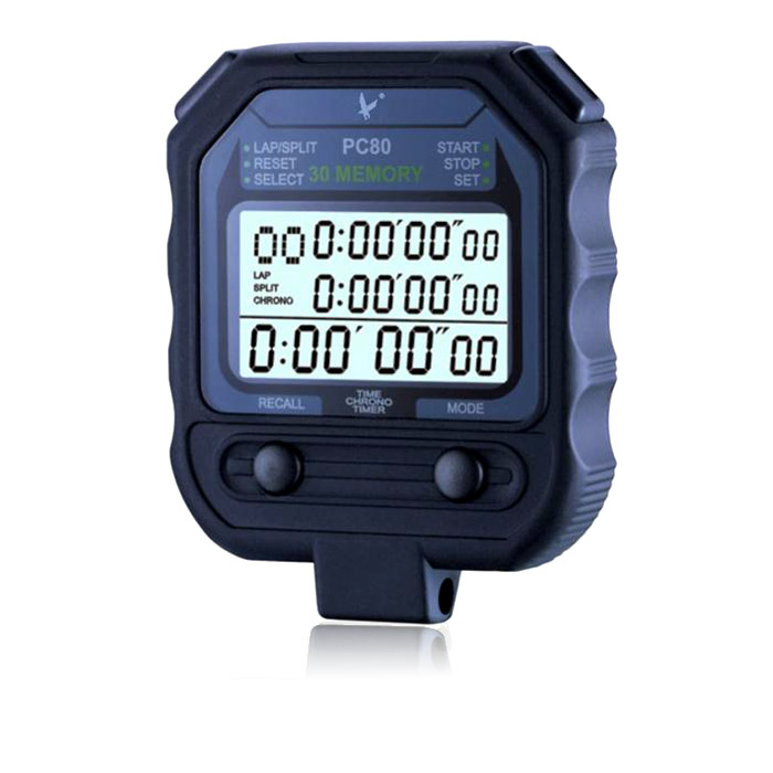 Tianfu PC80 second meter large screen second meter 3 rows of 30 Road memory accessories Waterproof Memory Seconds