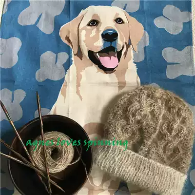 (Pet wool customization)Love pet wool woven wool hat heart-shaped twist style full of love for you Oh