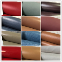 New high quality leather top layer cowhide hard tree lamb tree paste tanning leather leather leather DIY handmade bag fabric 8