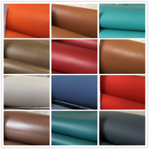 New high-quality first layer cowhide stiff tree lamb vegetable tanned chrome tanned color resurfacing pearlescent leather DIY handmade leather material 8