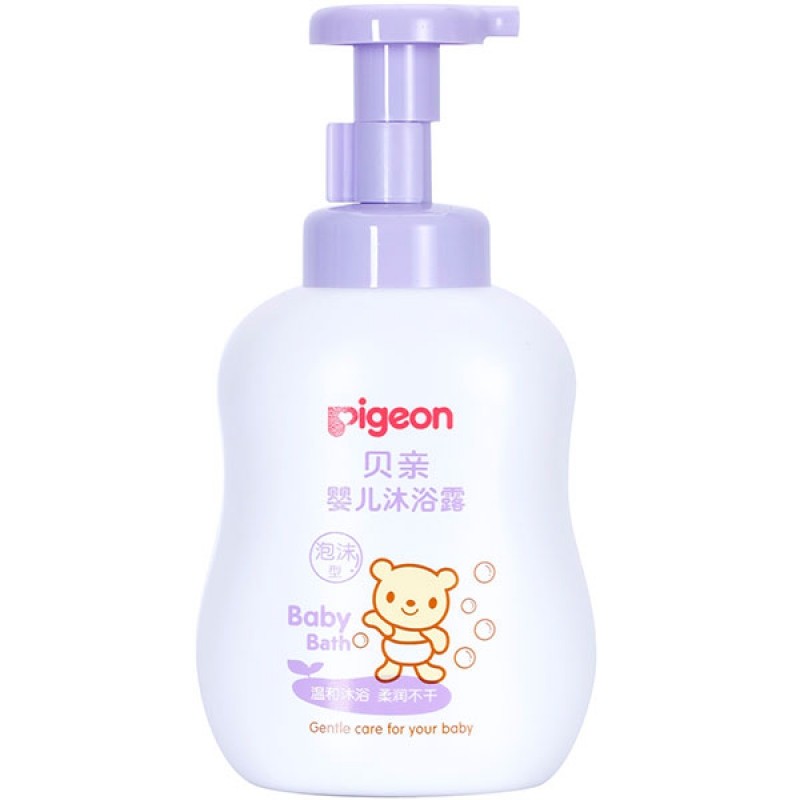 乐友孕婴童贝亲婴儿泡沫沐浴露500ml儿童沐浴露沐浴液婴儿用品