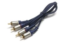 Used Iron Triangle OFC oxygen-free copper RCA audio line signal line 1 5 meters 2 meters