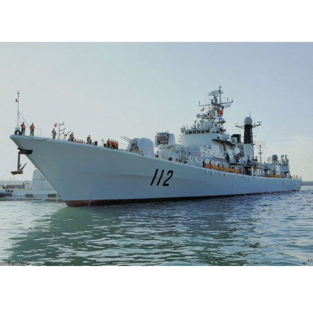 Jinan Trumpeter Assembled Military Ship Model China Navy 1/200 Destroyer Cruiser Model