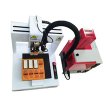 Over-wet net glue machine Hot melt glue automatic dispensing machine Heating three-axis dispensing machine Particle dispensing machine