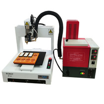 Over - mesh glue machine Hot melt adhesive automatic dispensing machine Heating triaxis dispensing machine Particle dispensing machine