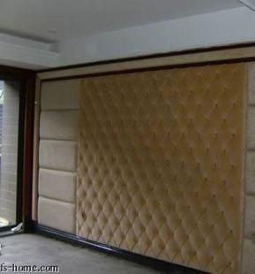 Wall decoration and decoration materials in major places such as KTV cinemas, leather, leather sound-absorbing soft bags, offices