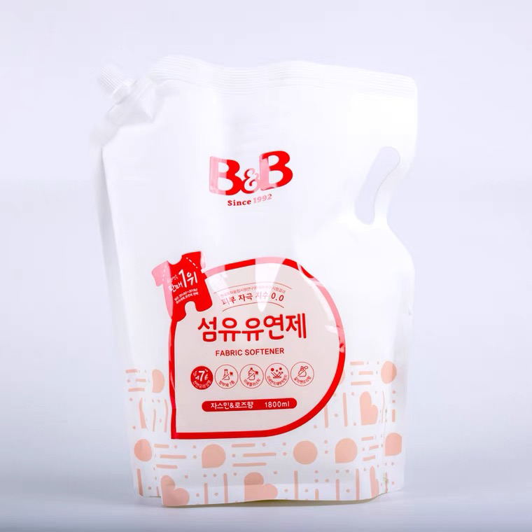 South Korean homegrown Pauline BB Baby softener Clothing Supplements 1800ML Jasmine Grapefruit