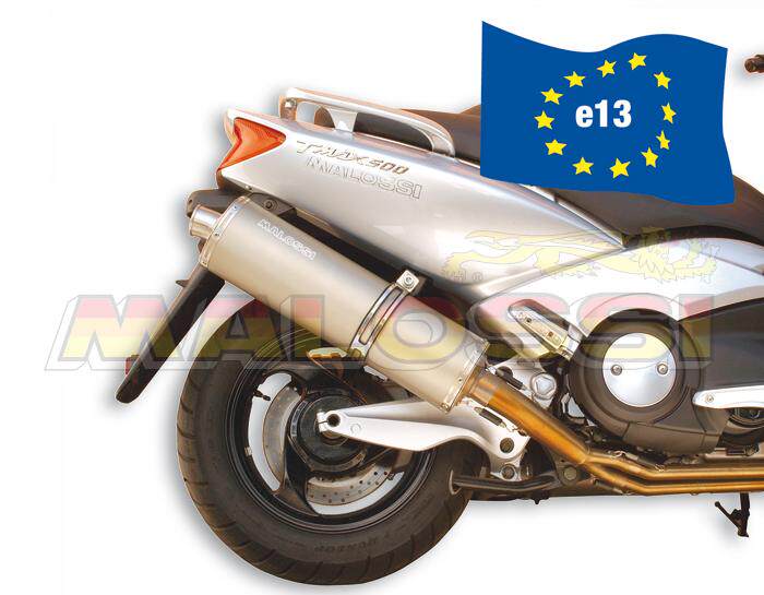 maloussi modified exhaust pipe YAMAHA TMAX T-MAX 500 500ie Italian imports