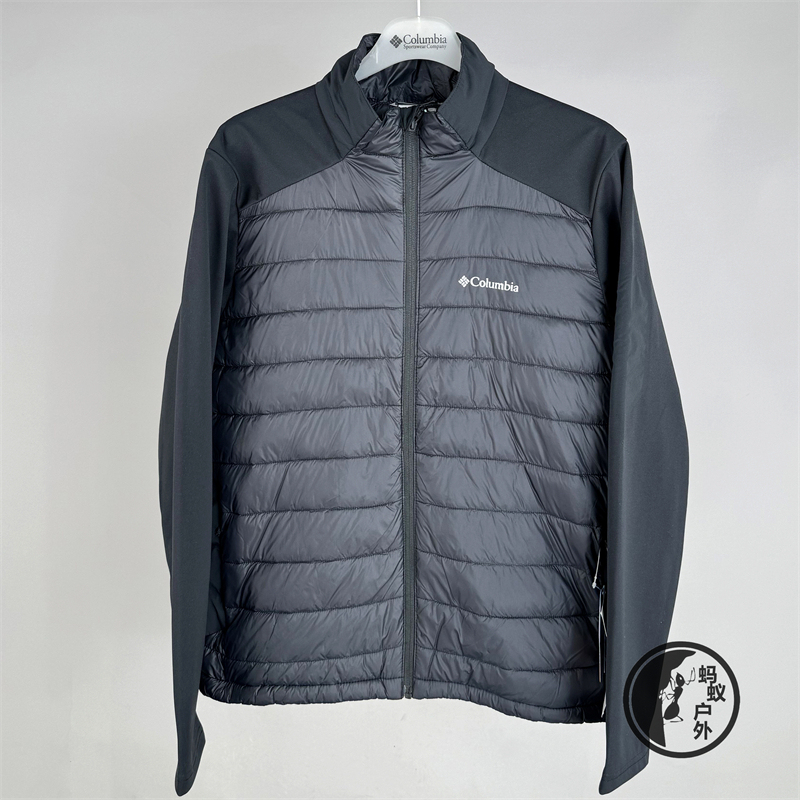 25 Autumn/Winter New Columbia Men's Outdoor Water-Repellent Patchwork Padded Softshell Jacket We7913