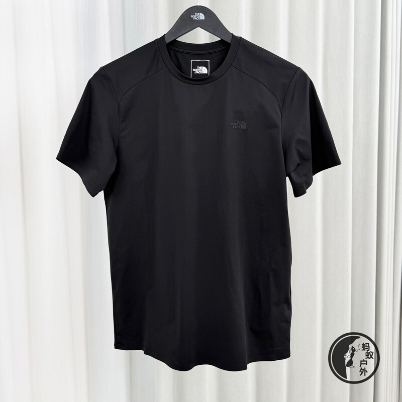 26 Spring and Summer New Style Thenorthface Men's Outdoor Casual and Comfortable Round-Neck Quick-Drying Short-Sleeved T-Shirt 8G7E