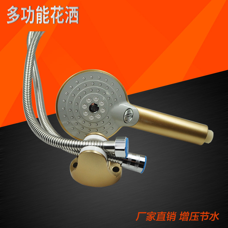 Shower Shower Nozzle Shower Nozzle Holder Super Booster Handheld Single Head Shower shower high-pressure filter Lian fluffy head suit