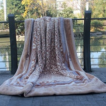 Old-time-honored Phoenix blanket BAO WEN super soft Rascher double winter cover blanket double thick quilt blanket 10kg