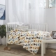 Nursery chăn ba mảnh lõi chứa sáu bộ giường bông bé nhập học của trẻ em chợp mắt bộ đồ giường có thể tháo - Bộ đồ giường trẻ em