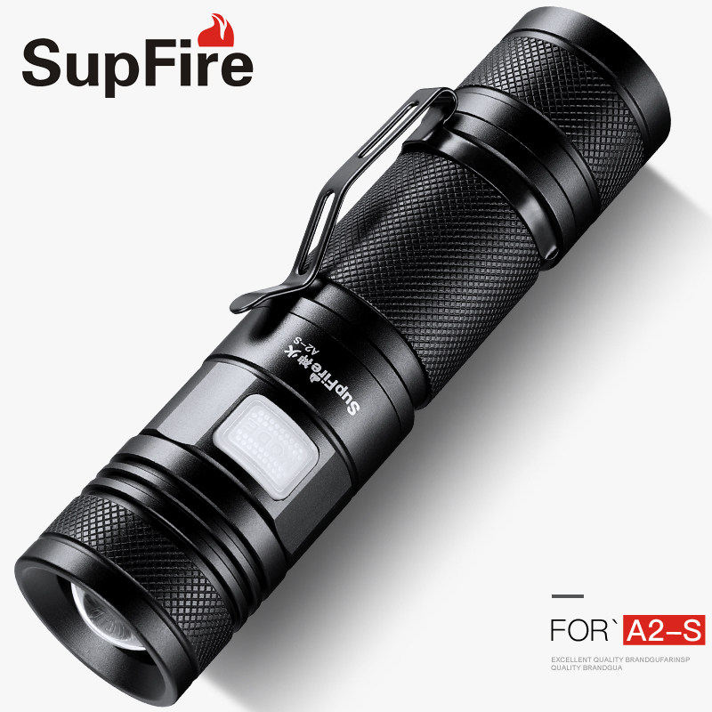 Shenhuo A2 zoom glare flashlight multi-function rechargeable ultra-bright long-range mini compact portable focusing 5000