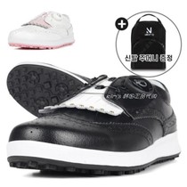 South Korea NEXTQ golf womens rotating buckle handmade color-blocking tassel ladys anti-slip ball leather shoes NQ141