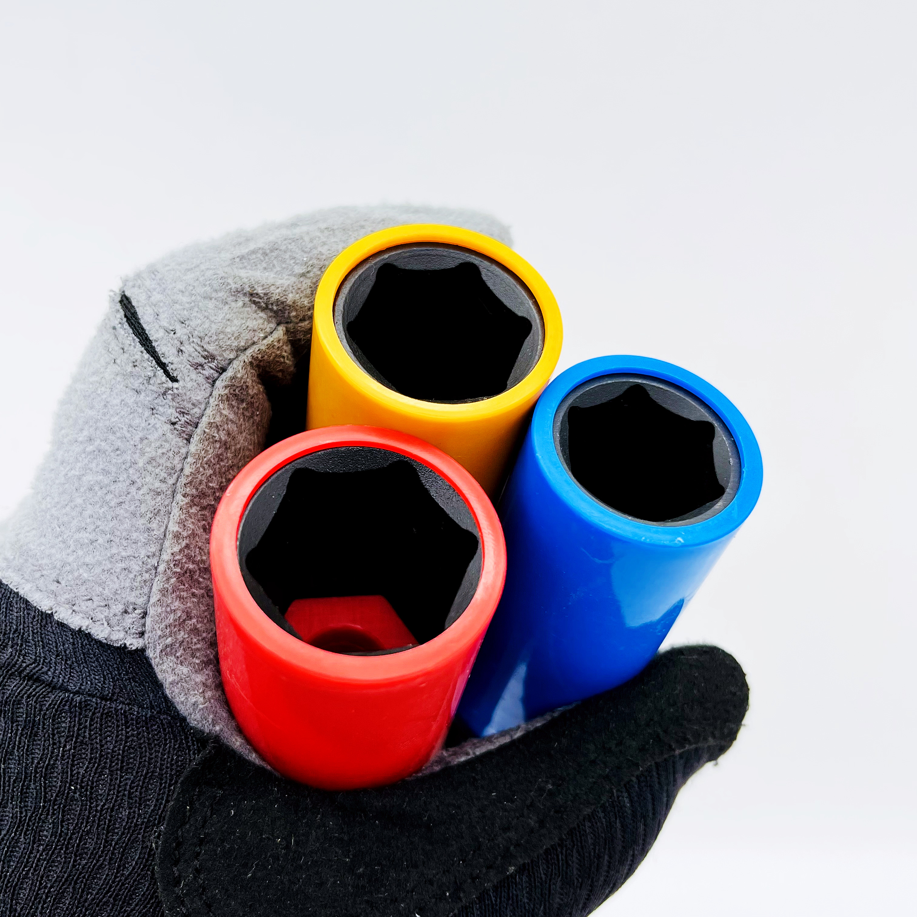Three sets of anti-scratch hub protection sleeves set with 17mm19mm21mm lengthened sleeves (no warranty)
