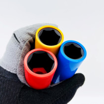 Three-piece anti-scratch wheel hub protection sleeve set contains 17mm19mm21mm extended sleeve (no warranty)