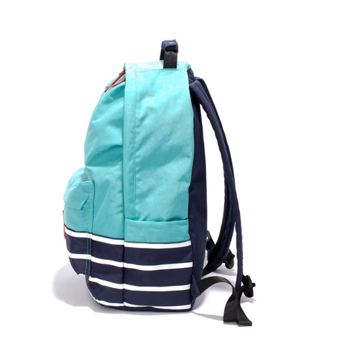 Vải nylon không thấm nước Hàn Quốc ba lô máy tính du lịch túi du lịch học sinh trung học cơ sở học sinh trung học túi nam và nữ ba lô - Ba lô