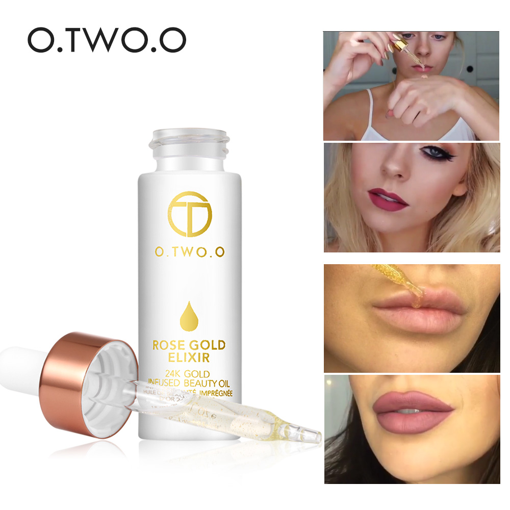 O.TWO.O 24k Gold Skin Oil 唇部护理 提亮肤色 妆前精华液包邮