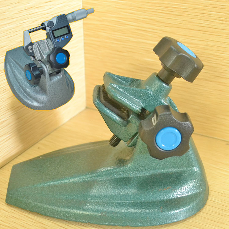 Heavy duty micrometer sitting base digital display micrometer support micrometer bracket fixed micrometer stability