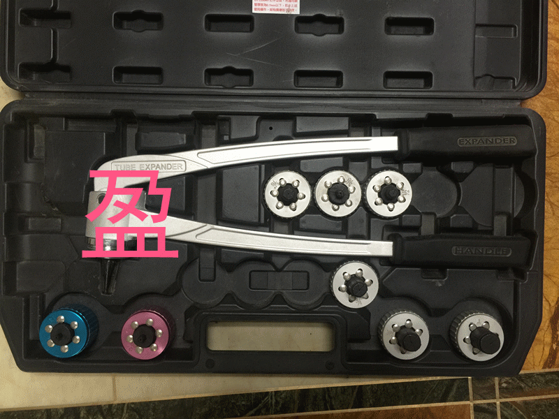 Taiwan Dazzling Flattener CH-1100A-W0405NCR 1100AS Copper Aluminum Steel Pipe Expansion Pipe Tool