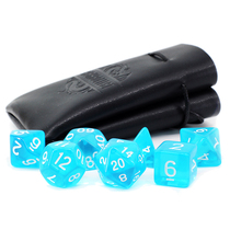 Blue series] Dungeons and Dragons DnD acrylic TRPG Cesulu running group COC board game dice dice