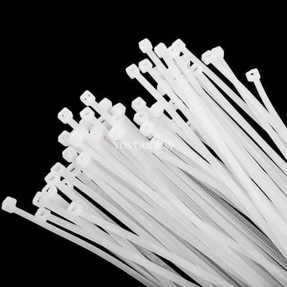 Self -lock -type nylon tie plastic bundle -binding wire band wires arranged with black, white, short, large, medium