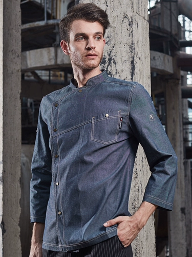 Рабочая одежда шеф-повара Duomilai Мужская летняя летняя высококачественная кухонная гостиница