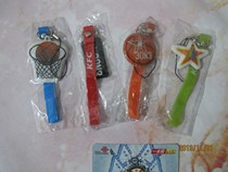 H21 KFC Toy 3on3 3-person basketball game mobile phone pendant screen wiper unopened set