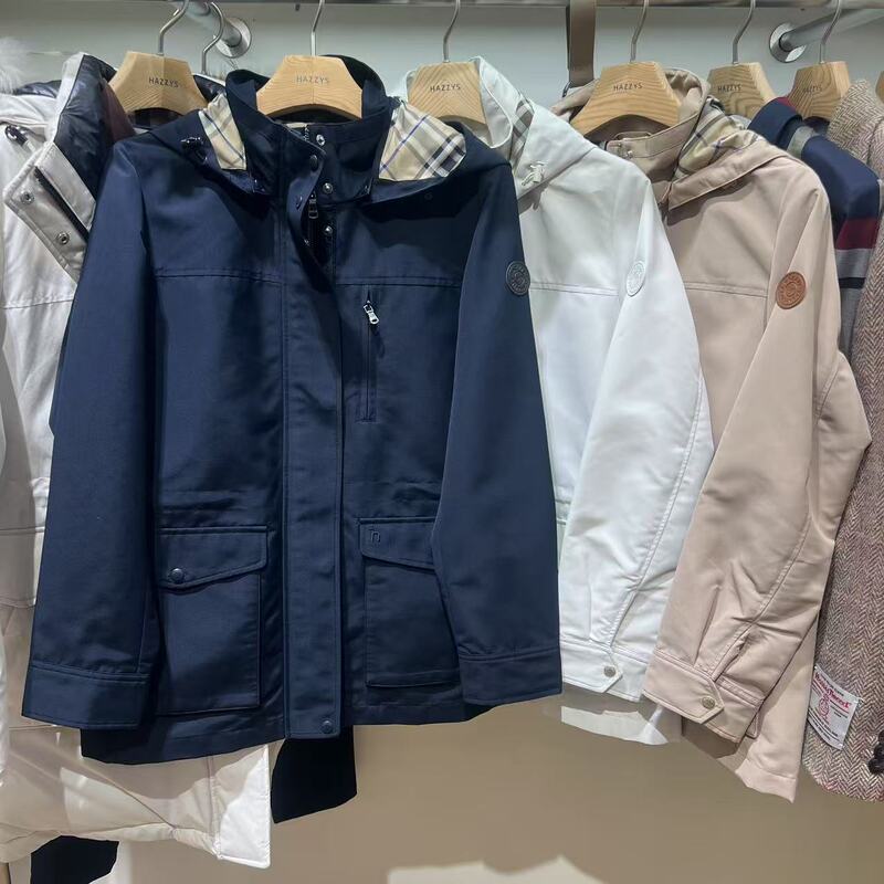 Hazzys Haggis Counter Genuine Spring Women's Outdoor Jacket Waist Windproof Jacket Asvsu0Cau01