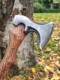 Russian Tomahawk No. 65 Manganese Steel Forged Outdoor Camping Axe for Chopping Trees, Splitting Firewood, Camp Axe, Household Bone-Chopping Self-Defense Axe