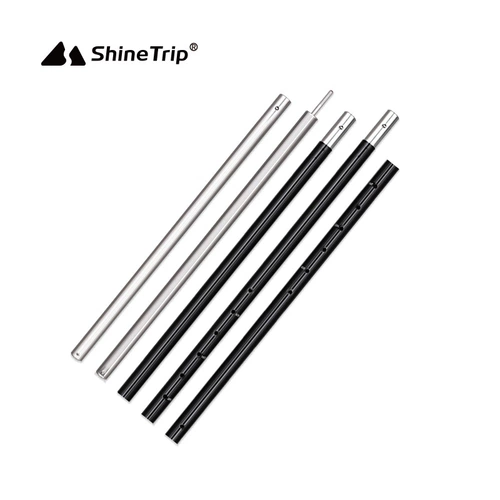 Дорожный металлический складной навес для кемпинга, портативная палатка, трубка, алюминиевый сплав, увеличенная толщина