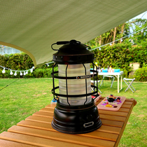 Barebones Kitang outdoor retro charging LED camp light tent light courtyard decoration portable horse lamp chandelier