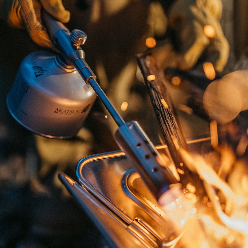 Dr. Kirman Great Doctor Gas Spray Gun Aluminum Alloy Lengthened Handheld Wood Carbon Barbecue Firewood Stove High Power Ignitor