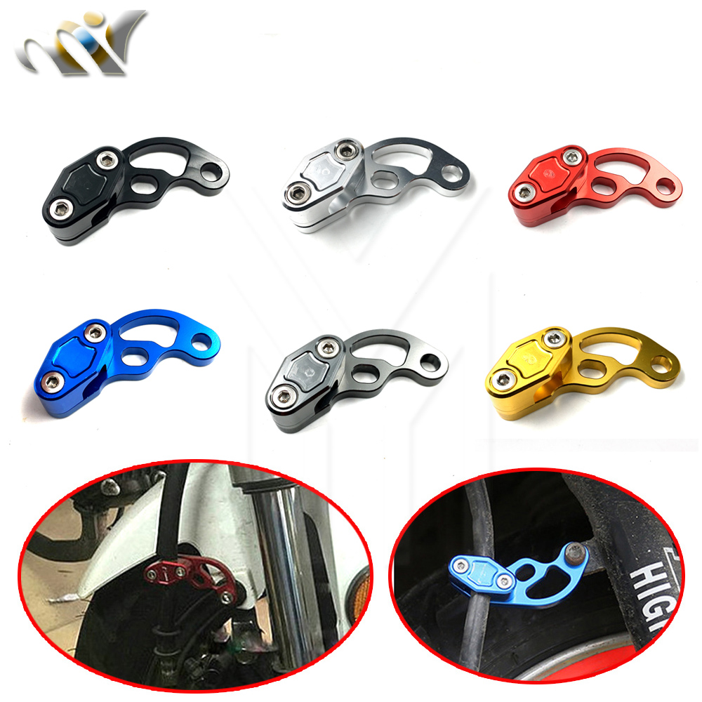 Modified locomotive DIO ghost fire sword brake oil pipe clip wire clamp bracket odole wire frame fixing frame