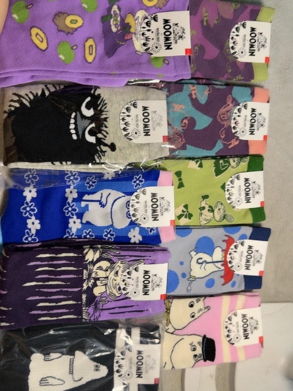 Moomin Moomin Asia Series Forest Style Artistic Women's Cotton Blend Mid-High Trendy Socks Moomin Moomin Asia Series Forest Style Artistic Women's Cotton Blend Mid-High Trendy Socks