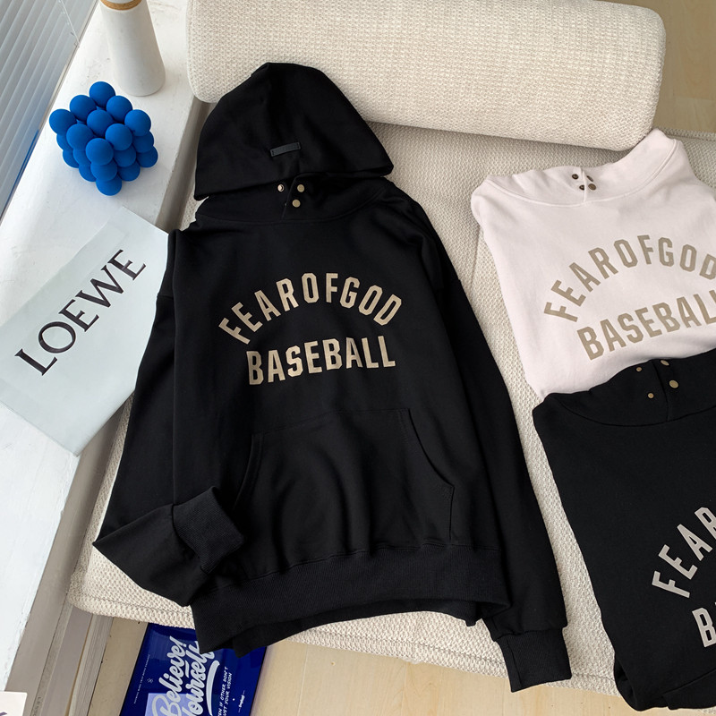 FEAR OF GOD main line seventh season letter flocking high street style FOG tide brand same style for men and women