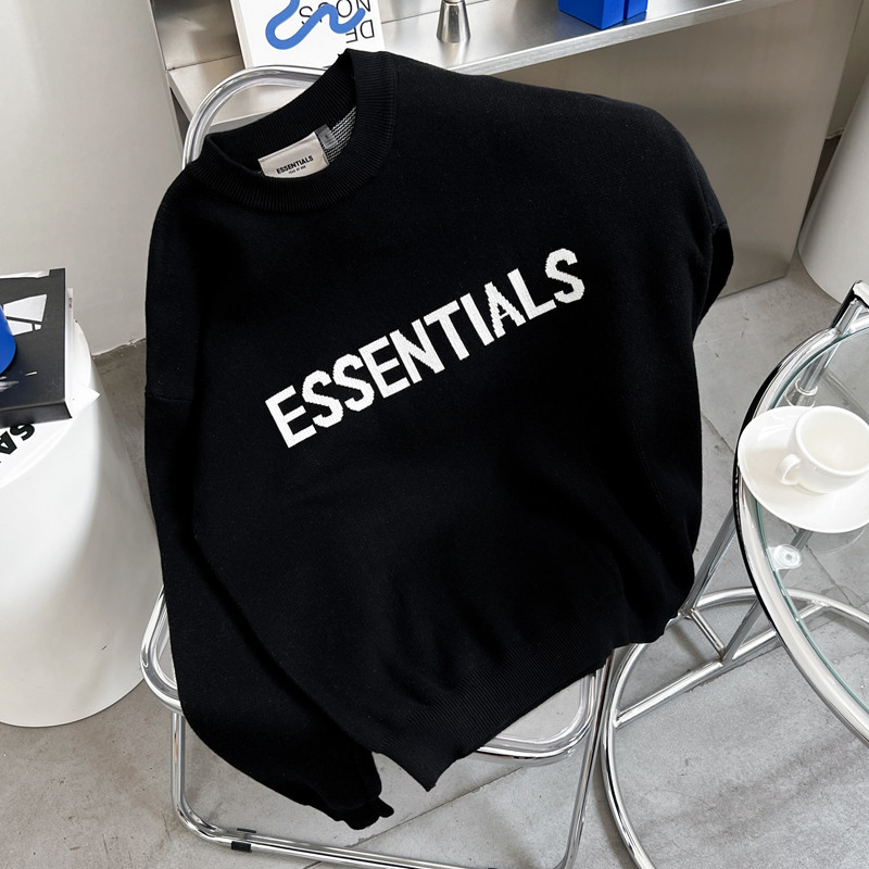 FEAR OF GOD double line ESSENTIALS men and women with the same style FOG loose American high street style ins