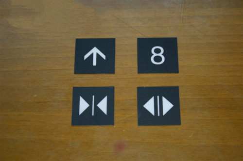 Mitsubishi GPS - 3 button typeface Mitsubishi Lift Mitsubishi Elevator Accessories Originally new low - price promotion