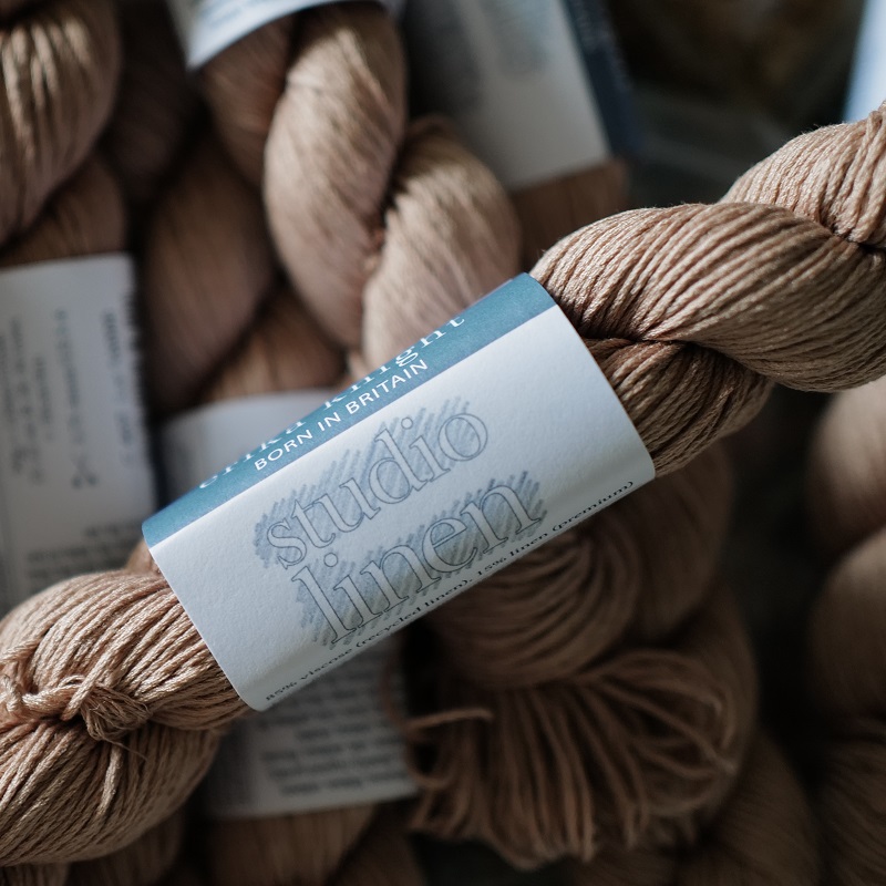 British designer Erika Knight Studio Linen studio linen summer needle-weaters line