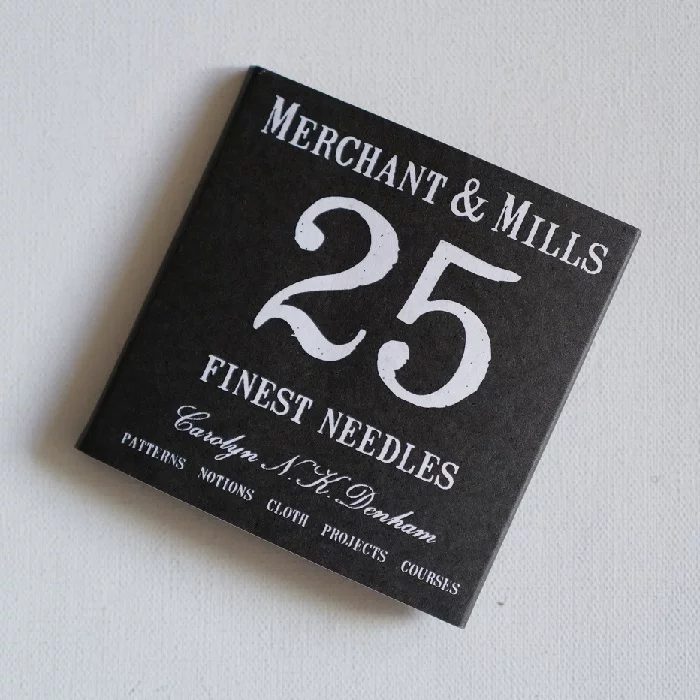 Упаковка из 25 очень тонких ручных швейных иглBritish Merchant and mills