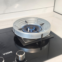 Thick gas stove energy-saving ring natural gas coal liquefied gas polymer fire reflection energy-saving cover wind shield wind shield