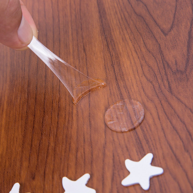 3M double-sided adhesive sticker round powerful no-mark transparent foam auto ornament Sticky Grain Wall Balloon Sponge Foam glue