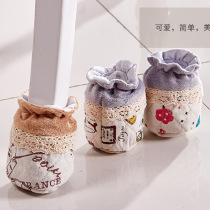 8 sets of thick quilted quilting noise reduction chair foot cover table and chair foot cover stool foot cover table foot cover