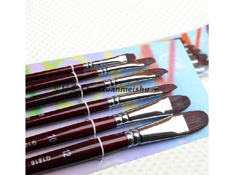 Marley G1816 date red hair gouache brush water chalk oil brush acrylic brush special offer