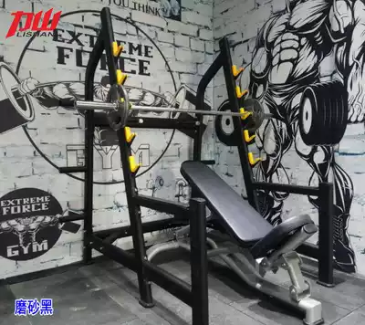 Lishan safety weightlifting bed Bench squat rack Smith machine barbell fitness equipment gym commercial